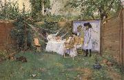 William Merrit Chase, Fruhstuck im Freien